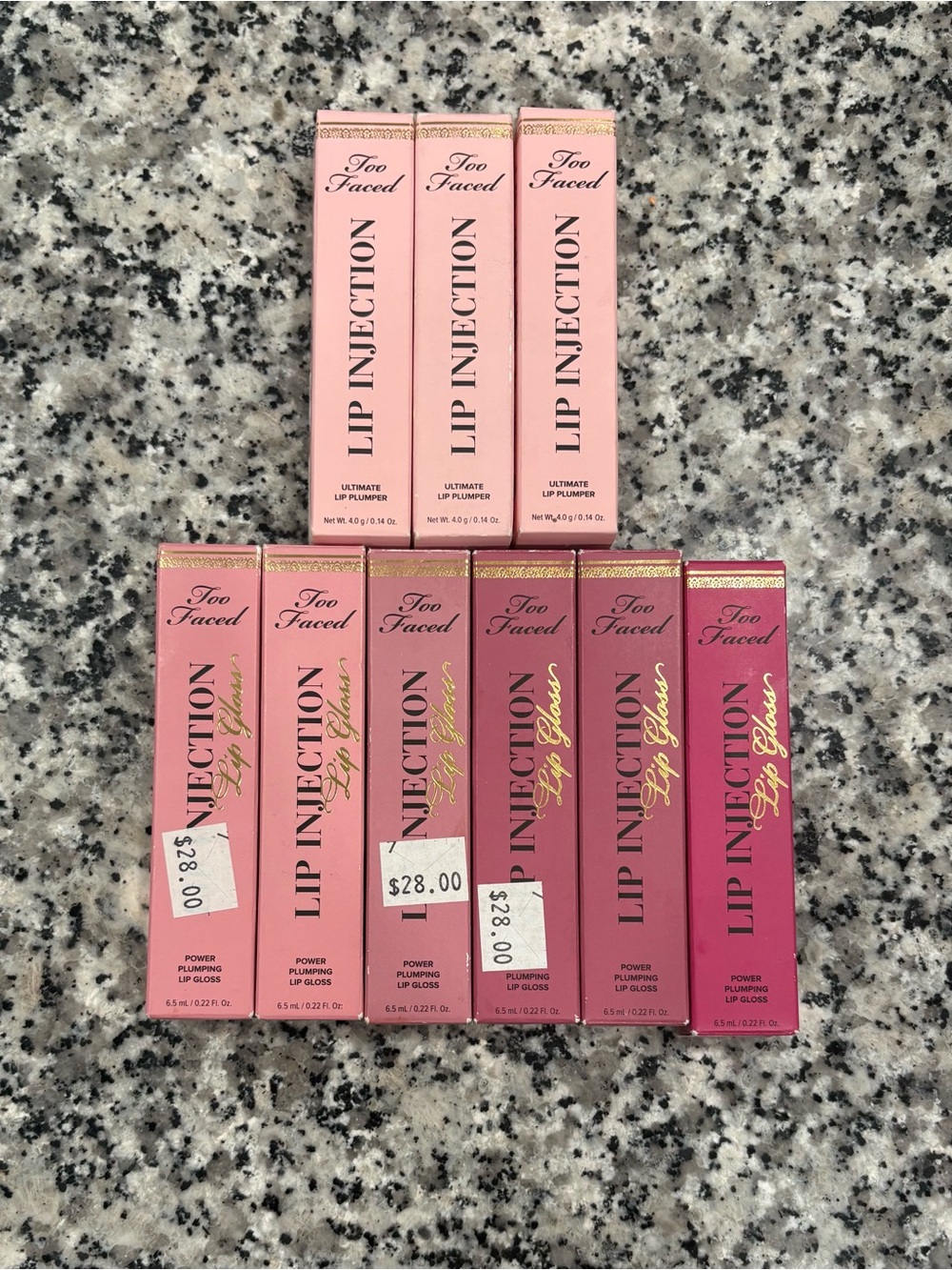 Too Faced Lip Injection Lip Gloss Bundle